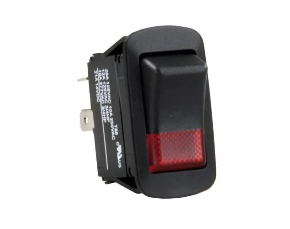13815 – JR PRODUCTS Multi Purpose Switch, On-Off 12 Volt Lamp 20 Amp At 125 Volt AC/ 10 Amp At 250 Volt AC/ 12 Amp At...